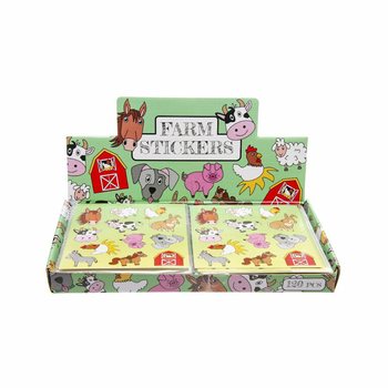 Autocollants Fun – Modèle : Animaux de la Ferme (120 pcs)