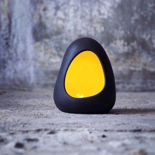 Menu Bougeoir Magma Stone sur Pied 20 cm (1 pc.)