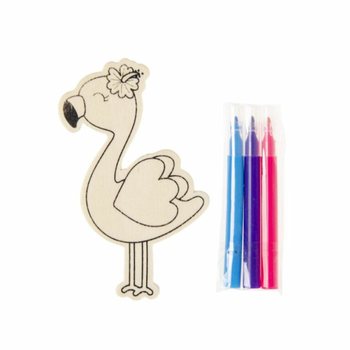 COLORIE TA PROPRE FIGURINE EN BOIS, AVEC FEUTRES (36 pcs)
