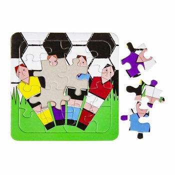 MIX PUZZLES DE FOOTBALL - 14 x 14 cm (50 pi&egrave;ces)