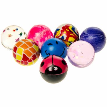 M&eacute;lange de Balles Rebondissantes &Oslash; 3,2 cm (50 pcs)