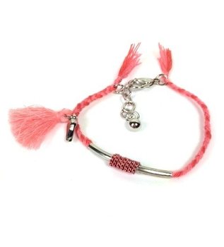 Bracelet Tressé Rose Style Ibiza (1 pc)