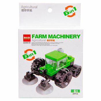 BRIQUES DE CONSTRUCTION BRICKS - V&Eacute;HICULES AGRICOLES (12 pi&egrave;ces)