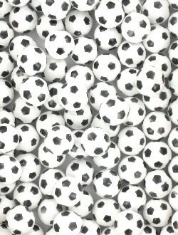 BALLE REBONDISSANTE FOOTBALL (98 pcs)