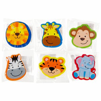 Mix de Gommes Animaux Sauvages en Pr&eacute;sentoir (36 pcs)