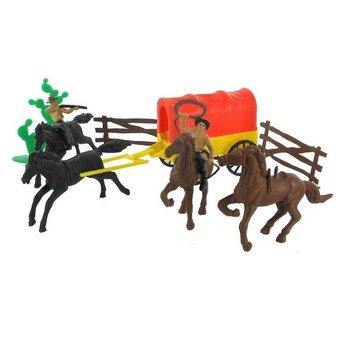 Set de Cowboy (Lot de 12) - Décoration de Gâteaux & Jouet