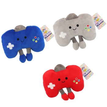 Manettes de Jeu en Peluche - Mix de Couleurs (12 pi&egrave;ces)