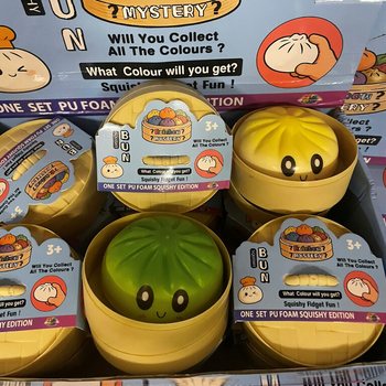 RAGE - Squishy Bun Dumplings GRANDS - ONE SET PU FOAM SQUISHY EDITION (12 pcs.)