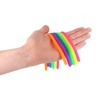 Cordons Extensibles Stretchy Strings - Couleurs Vari&eacute;es - En Pr&eacute;sentoir (144 pcs)