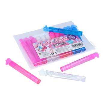 Mini-baguettes &agrave; bulles Licorne (1 pack de 12 pi&egrave;ces)