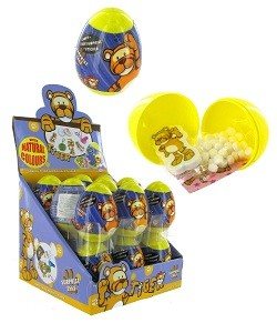 Œuf Surprise Tigre avec Bonbons (18 pcs)