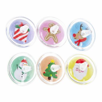 Toupies de No&euml;l (12 pi&egrave;ces)