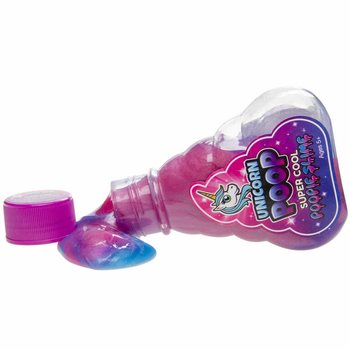 CACA DE LICORNE SLIME EN BOUTEILLE EN PR&Eacute;SENTOIR (12 pcs.)