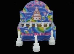 Bulles de Savon Mariage - Mod&egrave;le G&acirc;teau de Mariage (24 pcs)