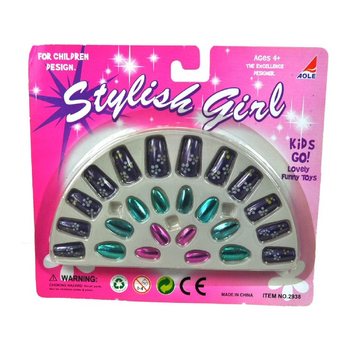 Kit de Ongles pour Enfants (12 pcs)