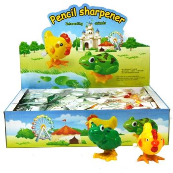 Taille-crayon mécanique en forme d'animal (24 pcs) | Grossiste