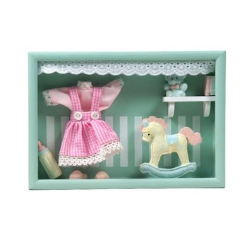 D&Eacute;CORATION MURALE 3D BOIS CHAMBRE ENFANT - MOD&Egrave;LE 2 (4 pcs)