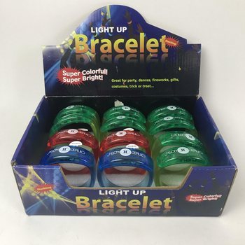 BRACELETS LED LUMINEUX (12 pces)