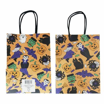 Sachets Cadeaux Halloween en Papier 16x9x22 cm (12 pcs.)
