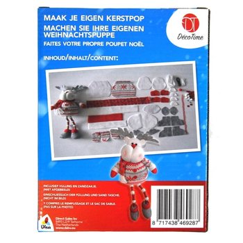 CR&Eacute;EZ VOTRE POUP&Eacute;E DE NO&Euml;L EN PELUCHE (6 pcs.)