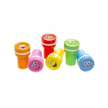 TAMPONS SMILEY / VISAGES JOYEUX EN PR&Eacute;SENTOIR (60 pcs)