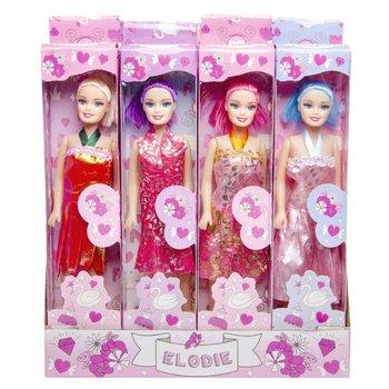 POUPÉE ELODIE SOUS BOÎTE VITRINE ET EN PRÉSENTOIR (12 pcs)