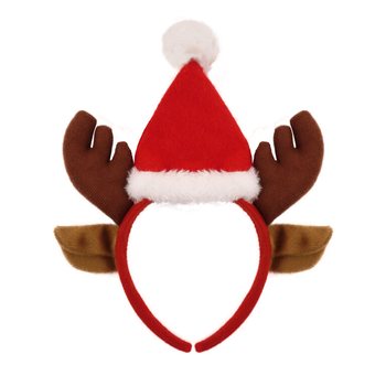 SERRE-TÊTE DE NOËL RENNE AVEC BONNET DE NOËL (48 pcs)