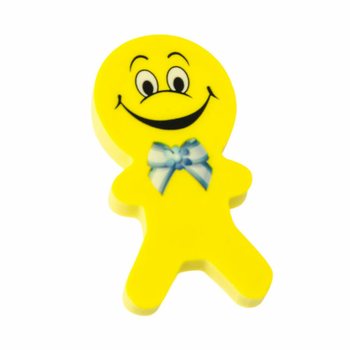 Gommes Smiley Joyeux en 2 pi&egrave;ces (36 sets)