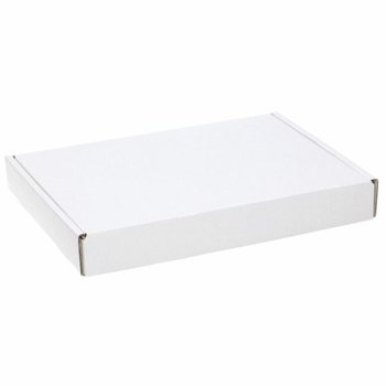 Bo&icirc;te postale extra-plate A5 BLANCHE - 220x155x28 mm (50 pcs)