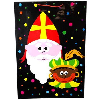 GRAND SAC CADEAU G&Eacute;ANT XXL SAINT NICOLAS (6 pcs)