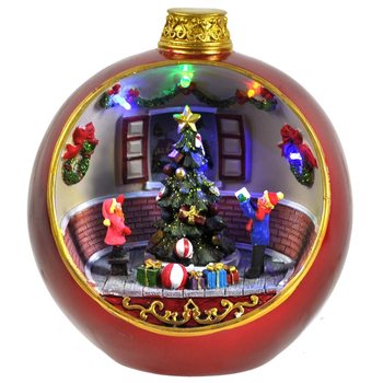 Sc&egrave;ne de No&euml;l de Luxe avec Lumi&egrave;re et Musique