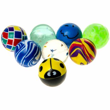 MIX BALLES REBONDISSANTES &Oslash; 2,7 cm (100 pcs)