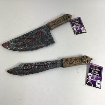 DISPLAY DE COUTEAUX ET HACHES D'HALLOWEEN (18 pcs) ***PRIX IMBATTABLE***