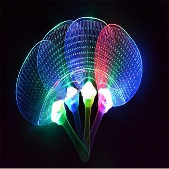 &Eacute;ventail Lumineux LED en Pr&eacute;sentoir (12 pcs)