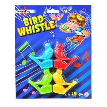 4 Sifflets d'Oiseau sur Carte (24 pcs)