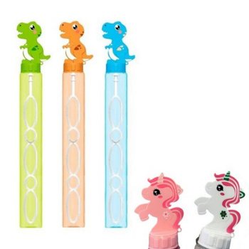 B&acirc;tons &agrave; Bulles Licorne & Dinosaure - 120ml - 24 Pi&egrave;ces