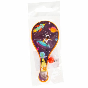 JEU DE RAQUETTE - PALETTE AVEC BALLE - MOD&Egrave;LE ESPACE (48 pcs)