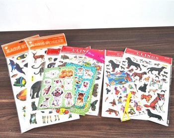 Feuilles d'Autocollants Assorties (32 pcs) - Déstockage