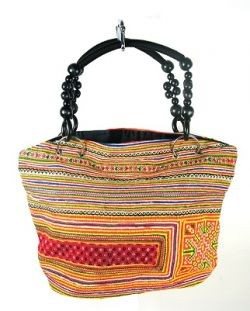Sac à main perles B-FAIR Noir (1 pc)