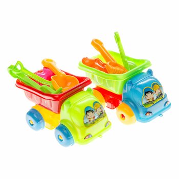 Jouet de Plage dans un Petit Camion (12 pcs)