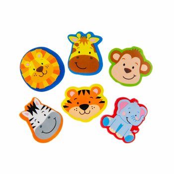 Mix de Gommes Animaux Sauvages en Pr&eacute;sentoir (36 pcs)