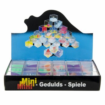 Présentoir de Mini-Jeux de Patience (24 pcs)