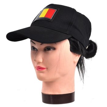 Casquette LED Égaliseur Lumineux Réactive au Son - Drapeau Belge (12 pcs)
