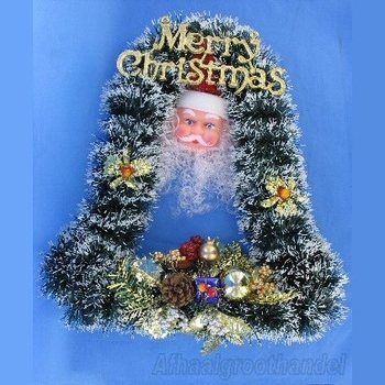 D&Eacute;CORATION DE PORTE DE NO&Euml;L - CLOCHE