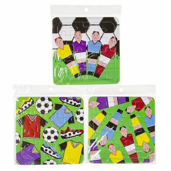MIX PUZZLES DE FOOTBALL - 14 x 14 cm (50 pi&egrave;ces)