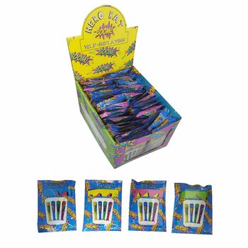 Batte Autogonflante - Super-h&eacute;ros BOOM ! - 49x13cm - Pr&eacute;sentoir (48 pcs)