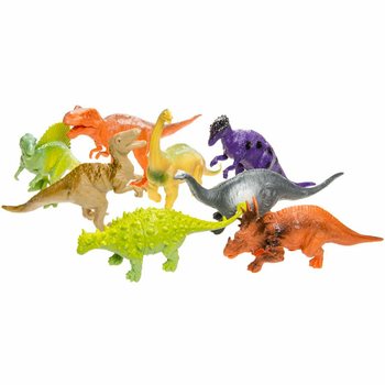 Dinosaur World : Coffret de 8 Grandes Figurines de Dinosaures
