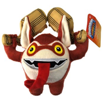 Peluches Skylanders avec son en pr&eacute;sentoir (12 pcs)