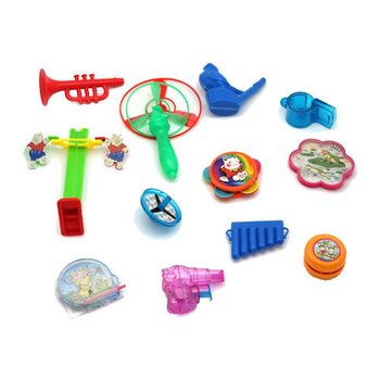 MIX DE JOUETS POUR P&Ecirc;CHE &Agrave; LA LIGNE (72 pcs.)