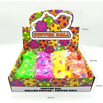 BALLE PUFFER - 6.5CM - EN PR&Eacute;SENTOIR (12 pcs)